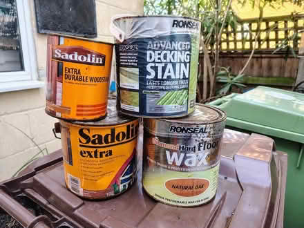 Photo of free Wood stain (Sittingbourne/ Bapchild ME10) #1