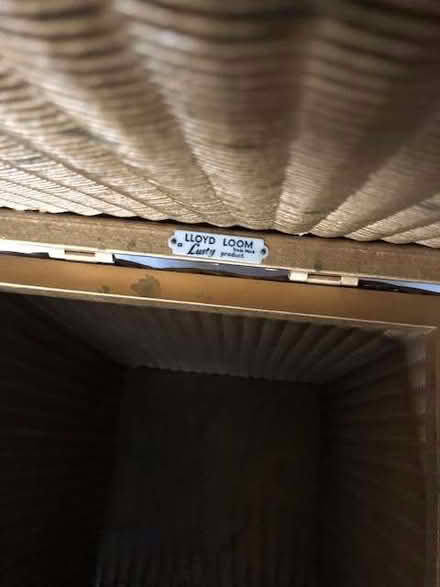 Photo of free Lloyd loom box (Paley Street SL6) #2