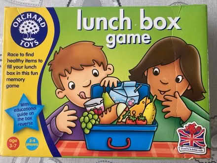 Photo of free Lunch Box (Orchard toys)Kiddies game. (Harworth DN11) #1