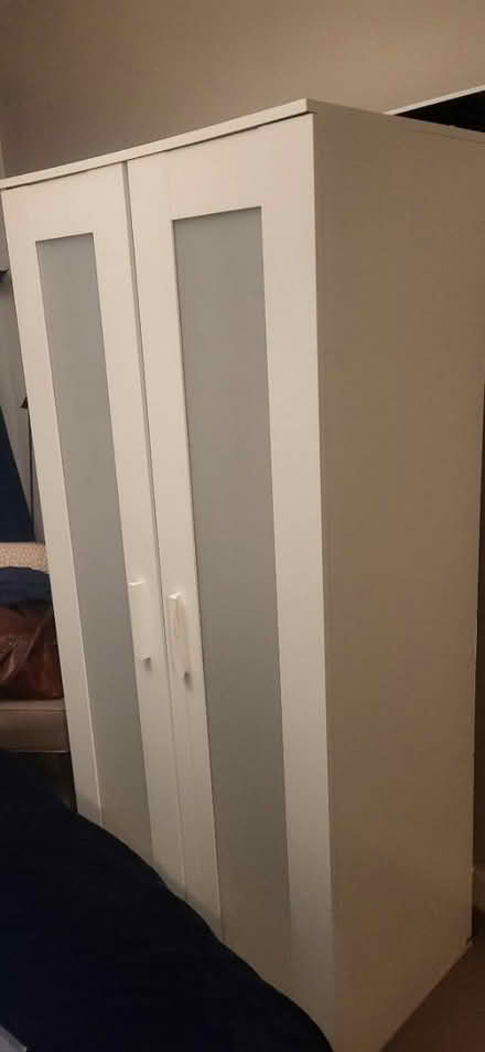 Photo of free Ike children white wardrobe (Ashton on Ribble preston PR2) #1