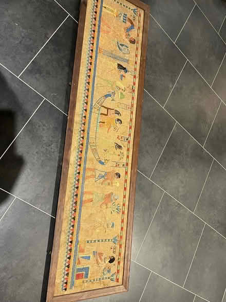 Photo of free tapestry / embroidered egyptian piece (Gorgie EH11) #3