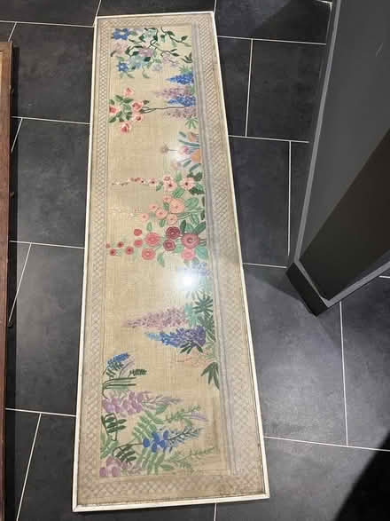 Photo of free embroidered art (Gorgie EH11) #1