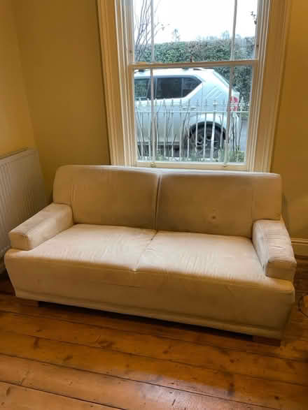 Photo of free Beige 2 Seater Sofa (ME13) #1