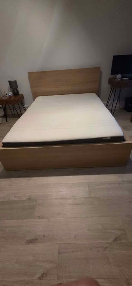 Photo of free Ikea bed and mattress (Fulham Palace Rd SW6) #1