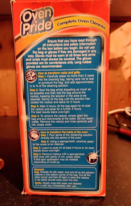 Photo of free Oven pride cleaner (Chingford E4) #2