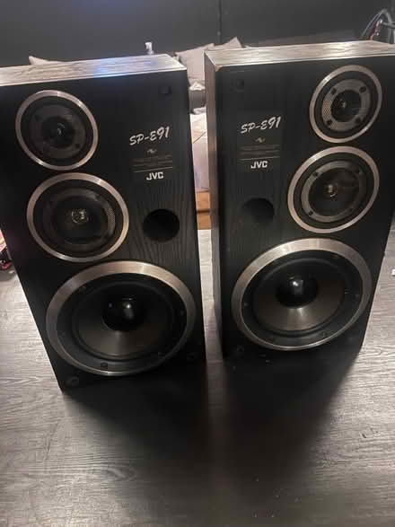 Photo of free Pair of JVC speakers (Lambs Green RH12) #1