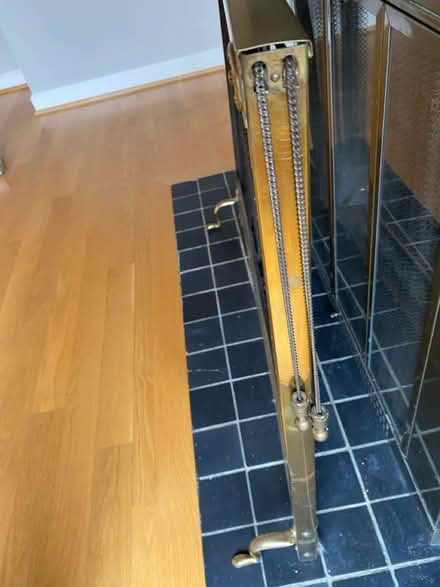 Photo of free Vintage Fireplace Screen (NE Ballard) #2