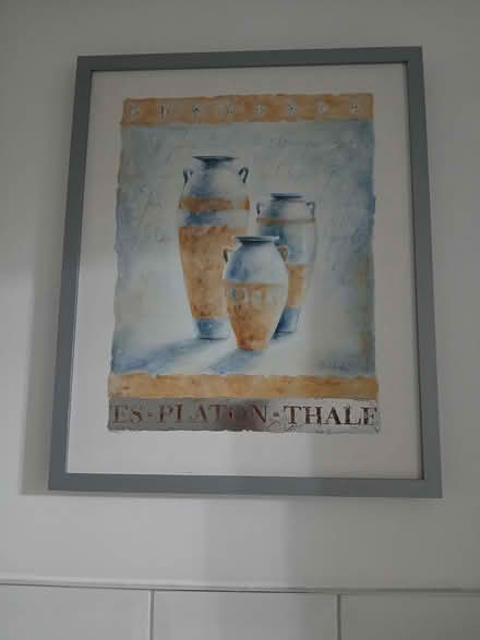 Photo of free Print in blue/grey frame (Great Baddow) #1