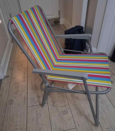 Photo of free Small fold up deck chair - SE4 (Crofton Park, Brockley) #1