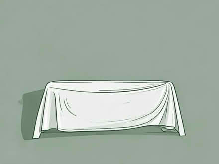 Photo of free Cream, shimmer, tablecloth, rectangle shape for large table (Cavendish DE23) #1