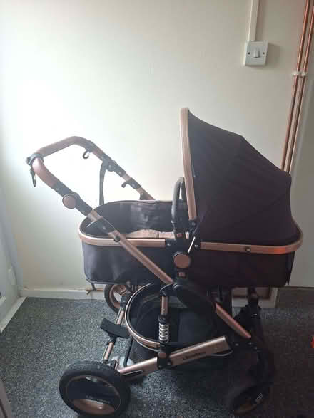 Photo of free Black librabon pram (Ringmer BN8) #1