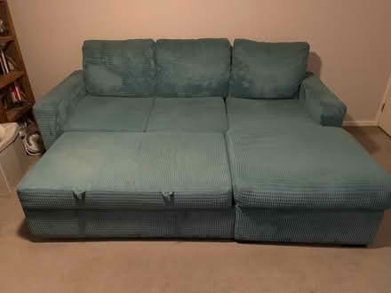 Photo of free 3 Seater Sofa/Bed with Storage (Aldershot GU11) #2