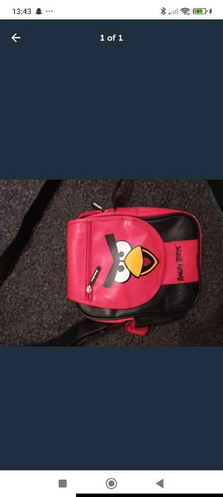 Photo of free Angry birds shoulder bag (Gorebridge EH23) #1