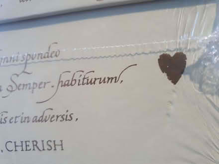 Photo of free Beautiful Wedding Keepsake Box (Lyppard Grange WR4) #4