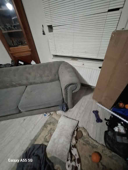Photo of free Grey sofa large (Westgate LA4) #4