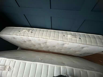 Photo of free 2 x single mattresses (B61 Catshill) #2