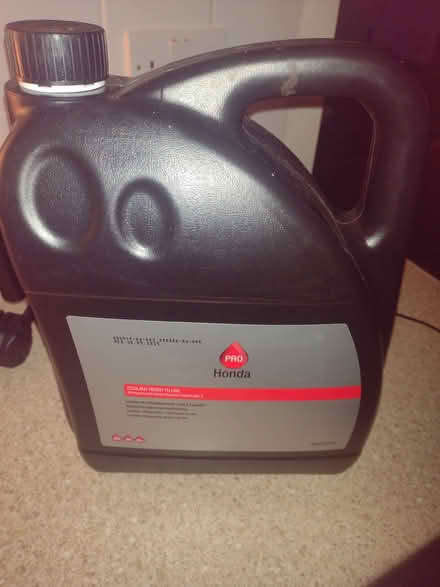 Photo of free Honda coolant (Polwarth EH11) #1