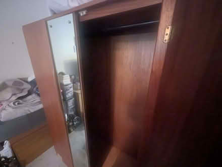 Photo of free Dark Wood Double Wardrobe (Tring HP23) #4