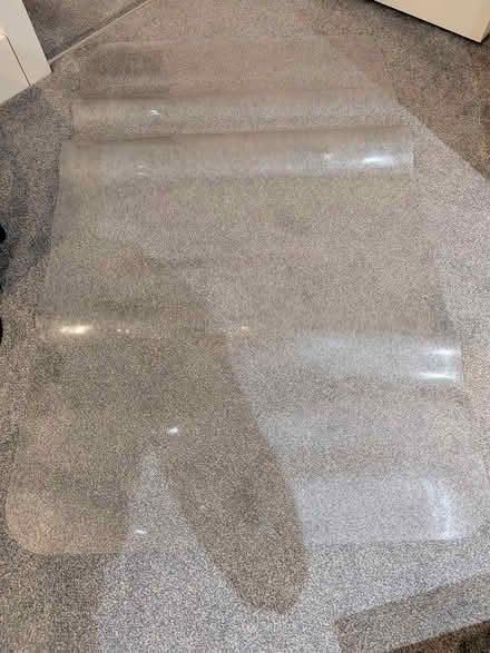 Photo of free Plastic chair mat for carpet (N15) #1