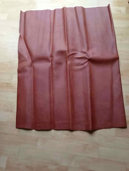 Photo of free Piece of faux brown leather (CO11) #1