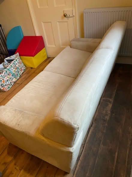 Photo of free Beige 2 Seater Sofa (ME13) #3