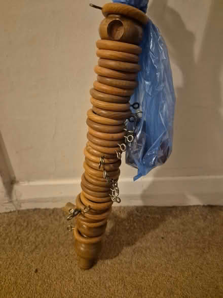 Photo of free Curtain rail - wood (Croham CR2) #3