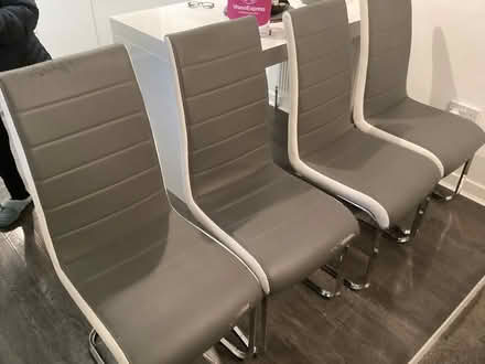 Photo of free Dinning chairs (Thornton KY1) #1