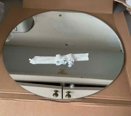 Photo of free Circular mirror and fixings (Chelmsford CM3) #1