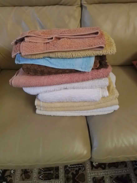 Photo of free Bath towels (Fords Farm RG31) #1