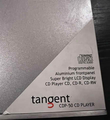 Photo of free Tangent CD-50 CD player (Lambs Green RH12) #3