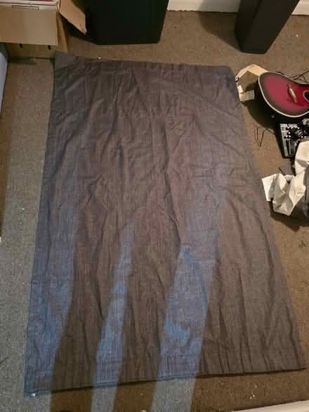 Photo of free Pair of black curtains (Swindon Village GL51) #1