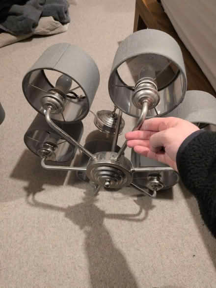 Photo of free Grey ceiling light (Bromley South) #2