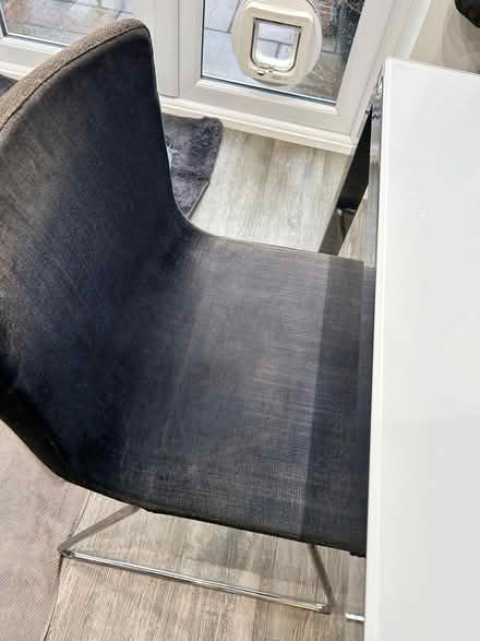 Photo of free IKEA white glass table &6 chair set (B31 4QH) #2