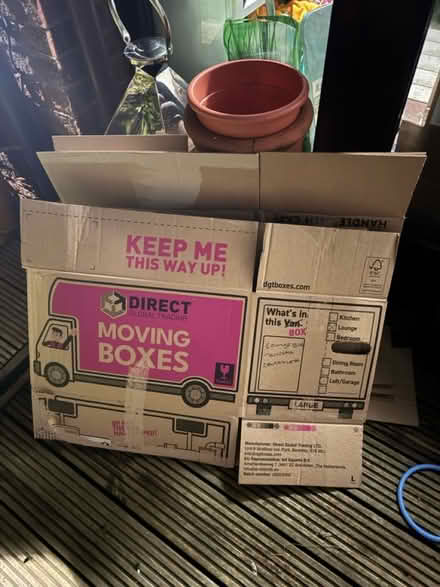 Photo of free Cardboard moving boxes (Bishops Cleeve) #1