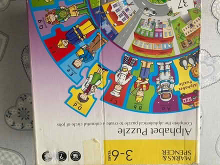 Photo of free M & S Alphabet Jigsaw (Harworth DN11) #1