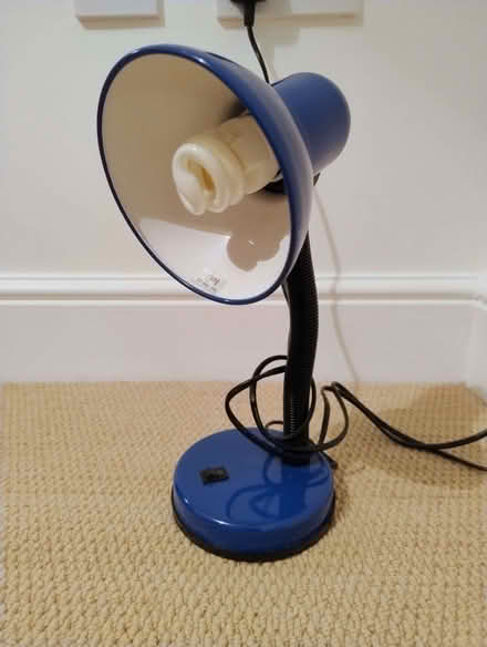 Photo of free Blue desk lamp (Top Amersham HP6) #1