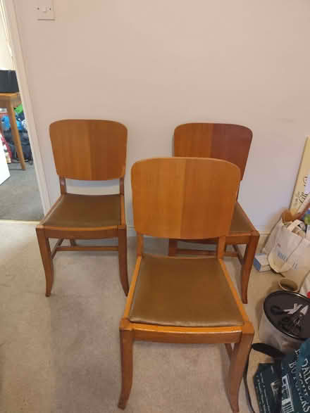 Photo of free 3 dining chairs (Pateley Bridge HG3) #1