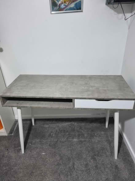 Photo of free Wooden desk with draw (Welwyn Garden City AL8) #1