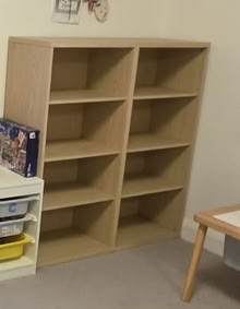 Photo of free bookshelf / storage unit (KT6 Surbiton) #1