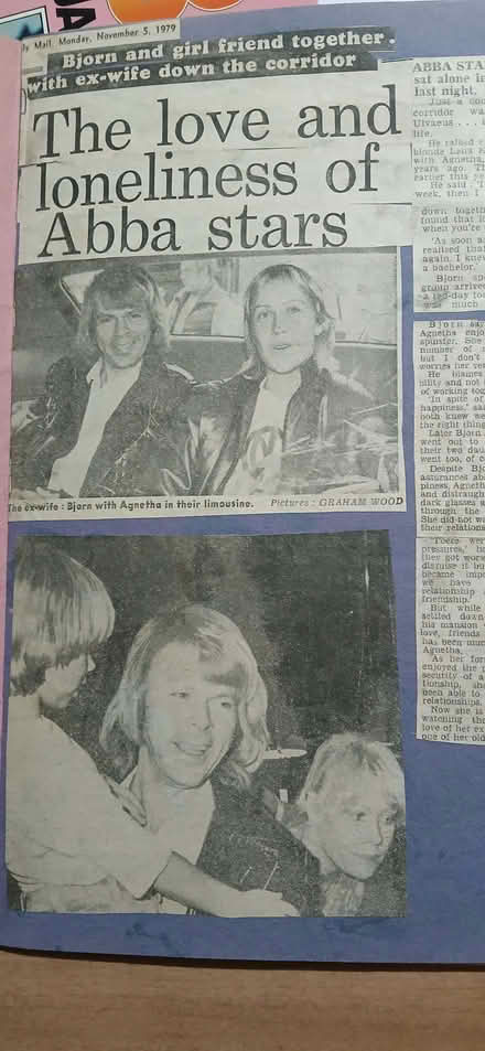 Photo of free ABBA Annual 1978 and scrapbook (Drayton PO6) #3