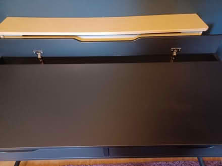 Photo of free Blue desk with drawers (BL8 Tottington, Bury) #3