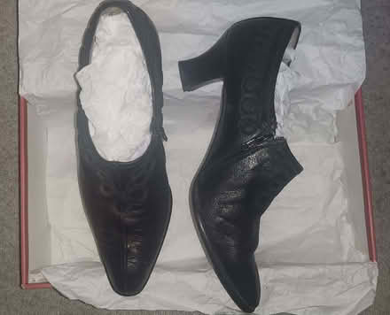 Photo of free Size 6 ladies Italian black leather shoes. (Headington OX3) #2