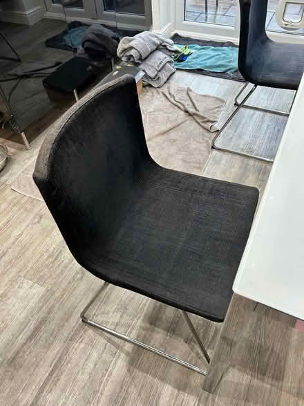 Photo of free IKEA white glass table &6 chair set (B31 4QH) #4