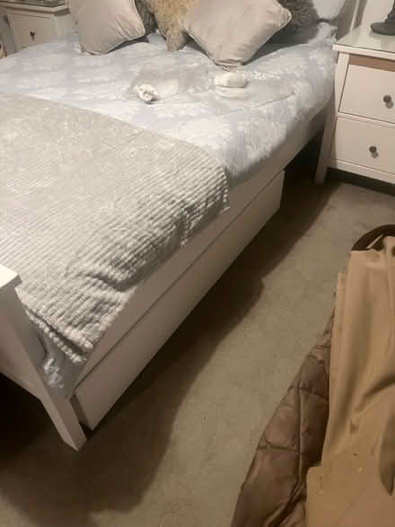 Photo of free 2 x White Ikea Underbed Drawers (Catford SE6) #2
