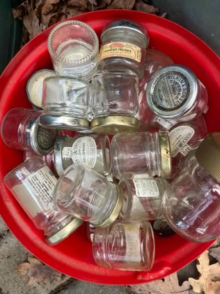 Photo of free Small Glass pots (Chineham RG24) #1