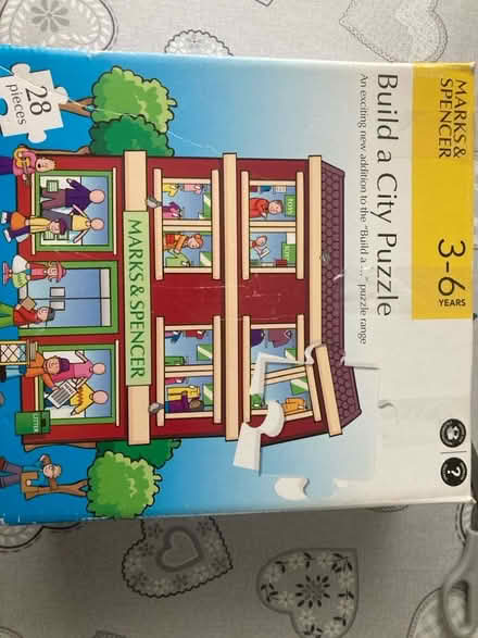 Photo of free M&S Build a City Kiddies jigsaw (Harworth DN11) #1