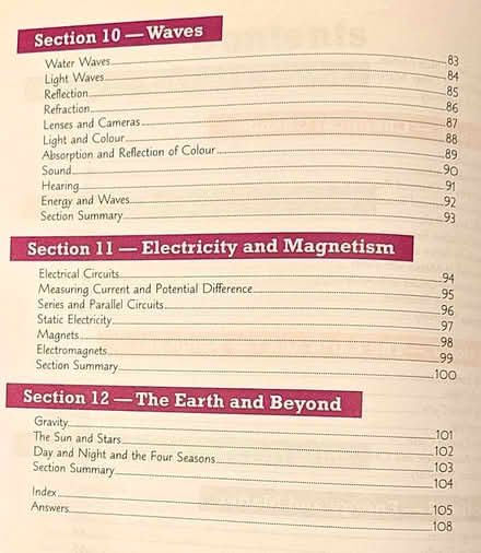 Photo of free CGP KS3 Study Guide (Clewer Green SL4) #4
