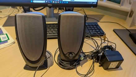 Photo of free Altec Lansing Computer Speaker Pair (Sandford BH20) #1