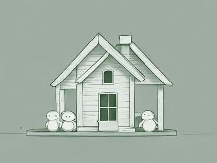 Photo of Wooden basic dolls house (Woking GU21) #1