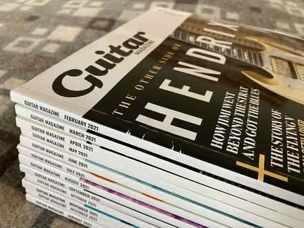 Photo of free Guitar Magazines x 12 (Lewes BN7) #1